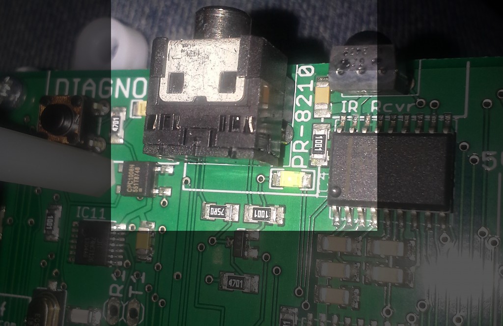 pr8210 mode on dexter